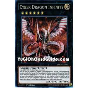 Cyber Dragon Infinity (Secret Rare) – Breakers of Shadow | Carta YUGIOH en México