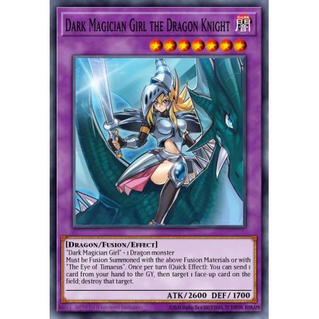 Dark Magician Girl the Dragon Knight (Common)