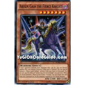 Arisen Gaia the Fierce Knight (Rare) – Breakers of Shadow | Carta YUGIOH en México