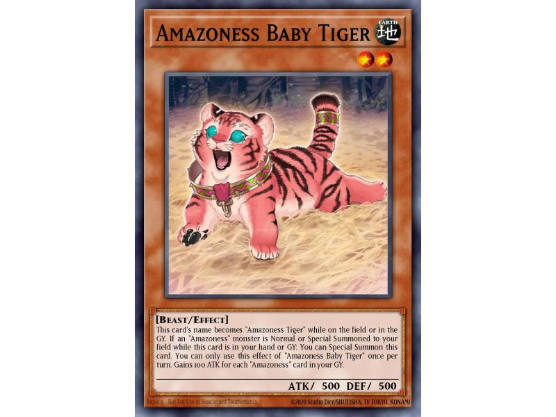 Amazoness Baby Tiger (Ultra Rare)