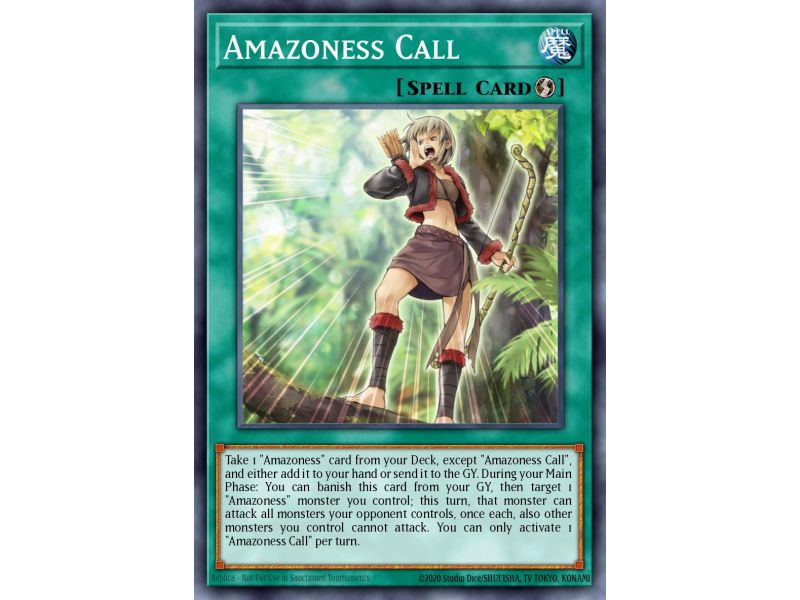 Amazoness Call (Rare)