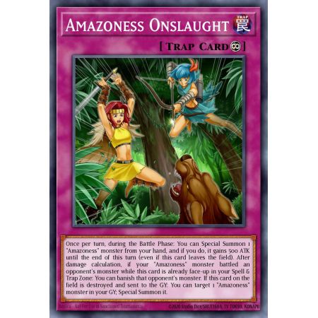 Amazoness Onslaught (Rare)