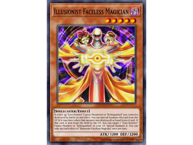 Illusionist Faceless Magician (Rare)