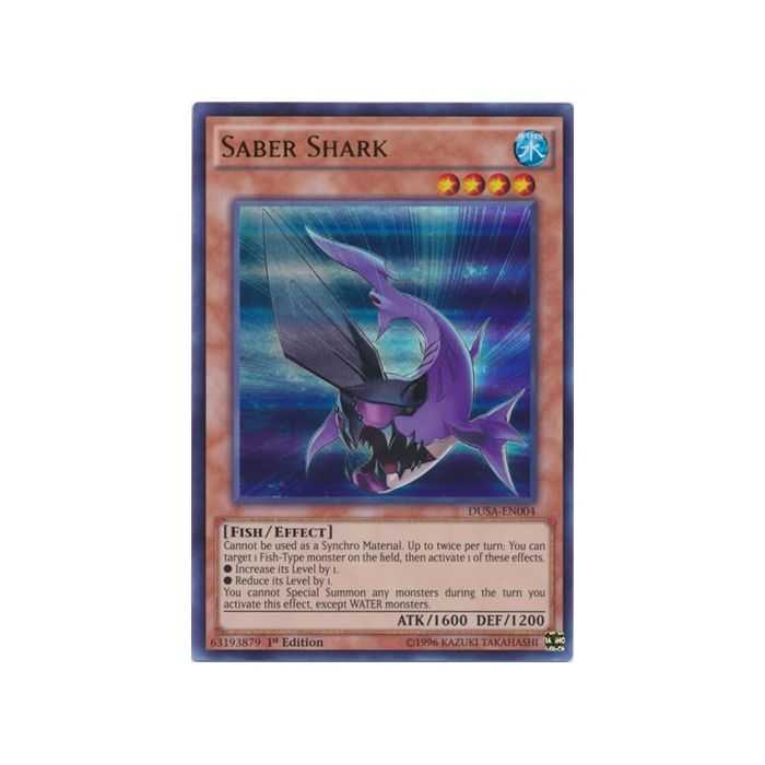 Saber Shark (Ultra Rare) – Duelist Saga | Carta YUGIOH en México