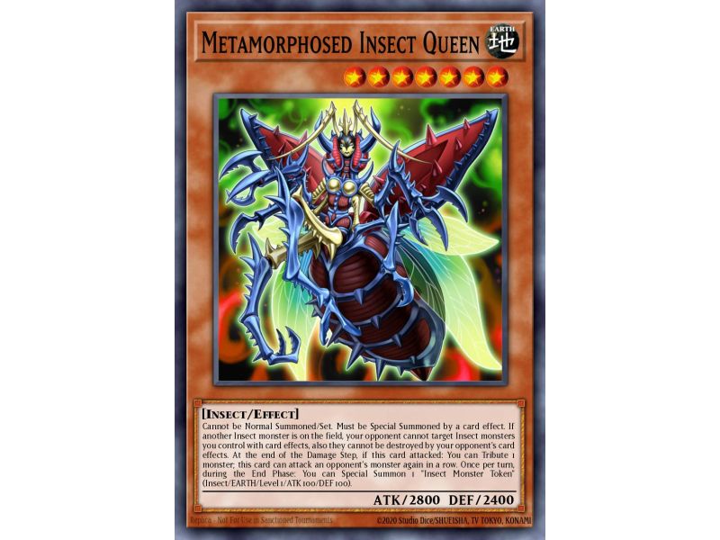 Metamorphosed Insect Queen (Super Rare)