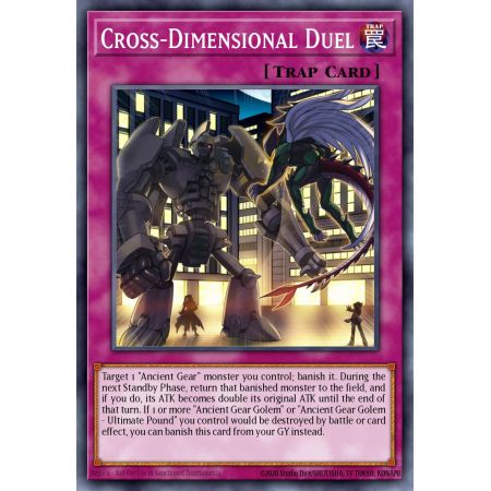 Cross-Dimensional Duel (Super Rare)
