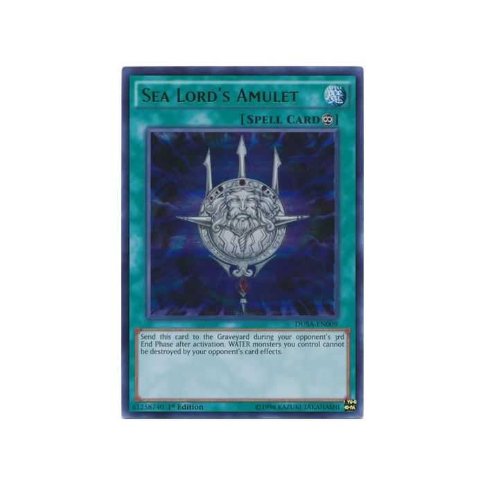 Sea Lord's Amulet (Ultra Rare) – Duelist Saga | Carta YUGIOH en México
