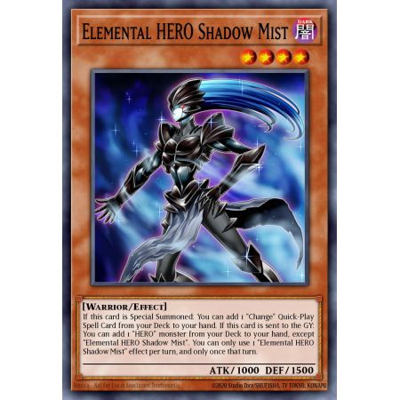 Elemental HERO Shadow Mist (Common)