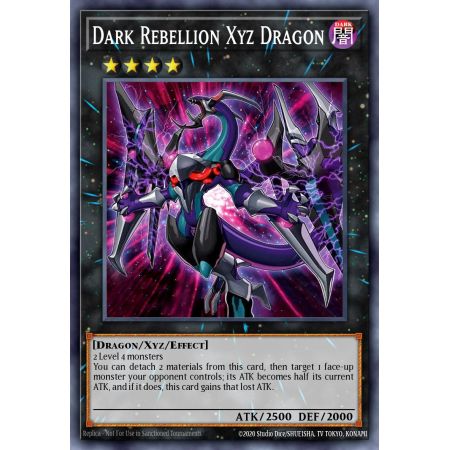 Dark Rebellion Xyz Dragon (Common)