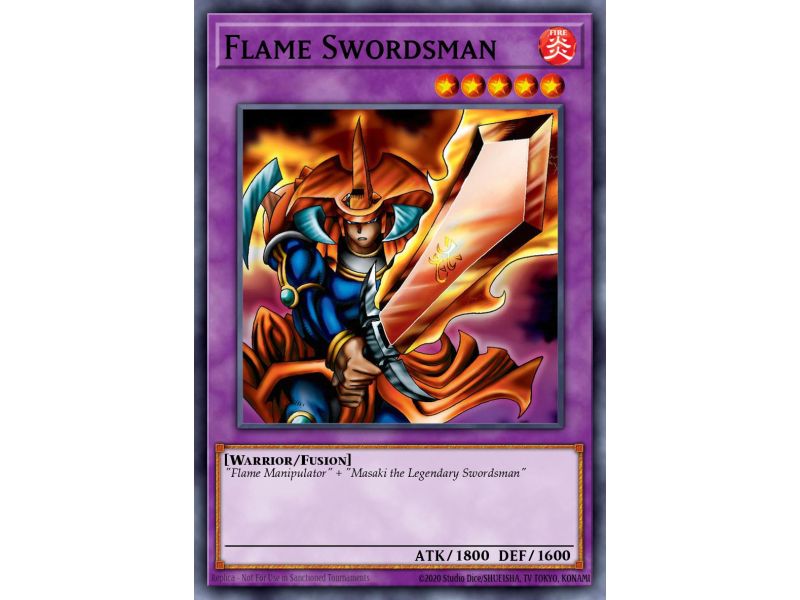 Flame Swordsman (Super Rare)
