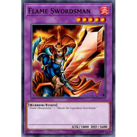 Flame Swordsman (Super Rare)