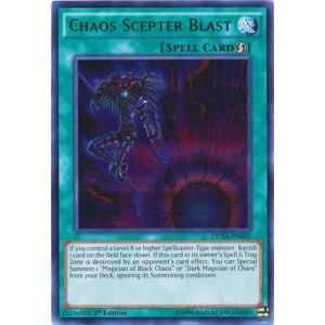 Chaos Scepter Blast (Ultra Rare) – Duelist Saga | Carta YUGIOH en México