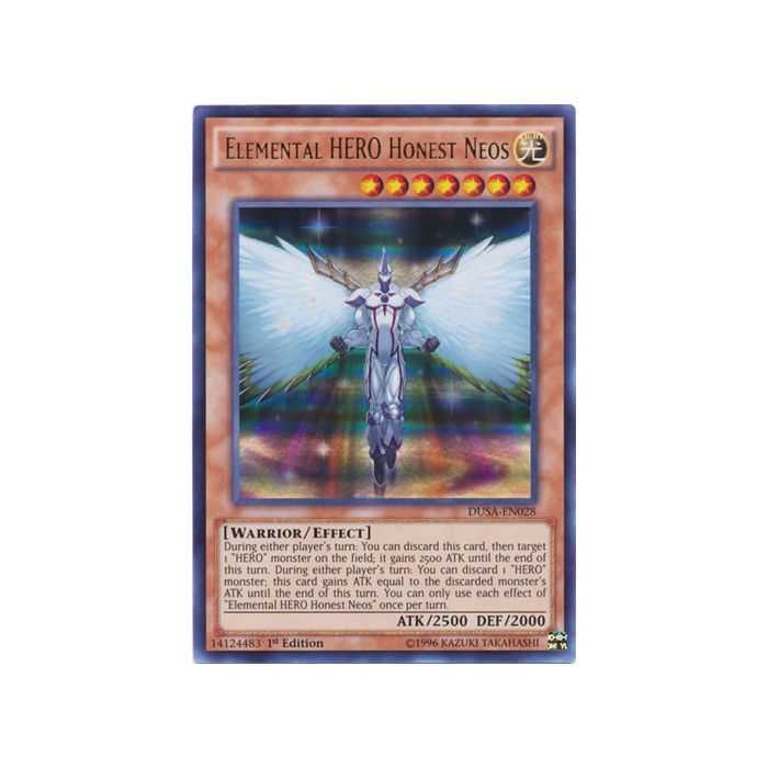 Elemental HERO Honest Neos (Ultra Rare) – Duelist Saga | Carta YUGIOH en México