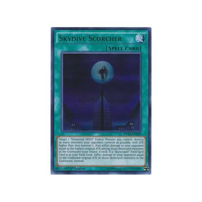 Skydive Scorcher (Ultra Rare) – Duelist Saga | Carta YUGIOH en México