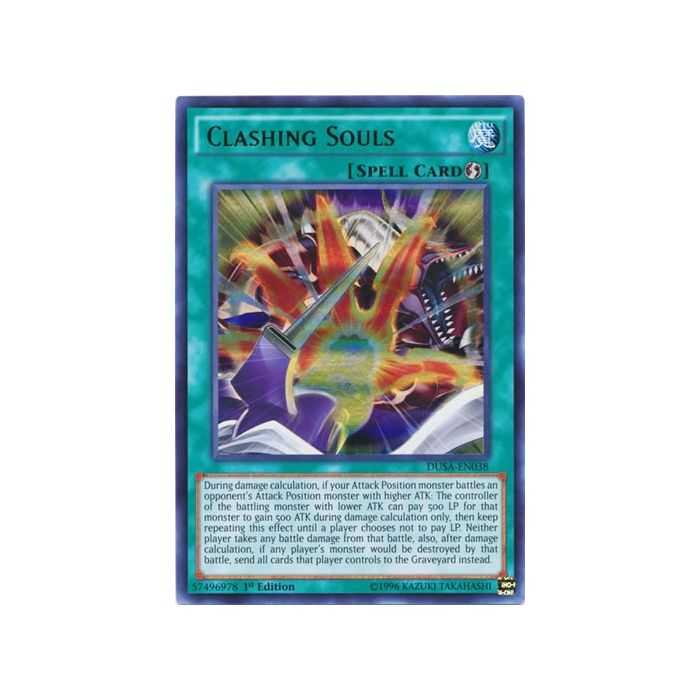 Clashing Souls (Ultra Rare) – Duelist Saga | Carta YUGIOH en México