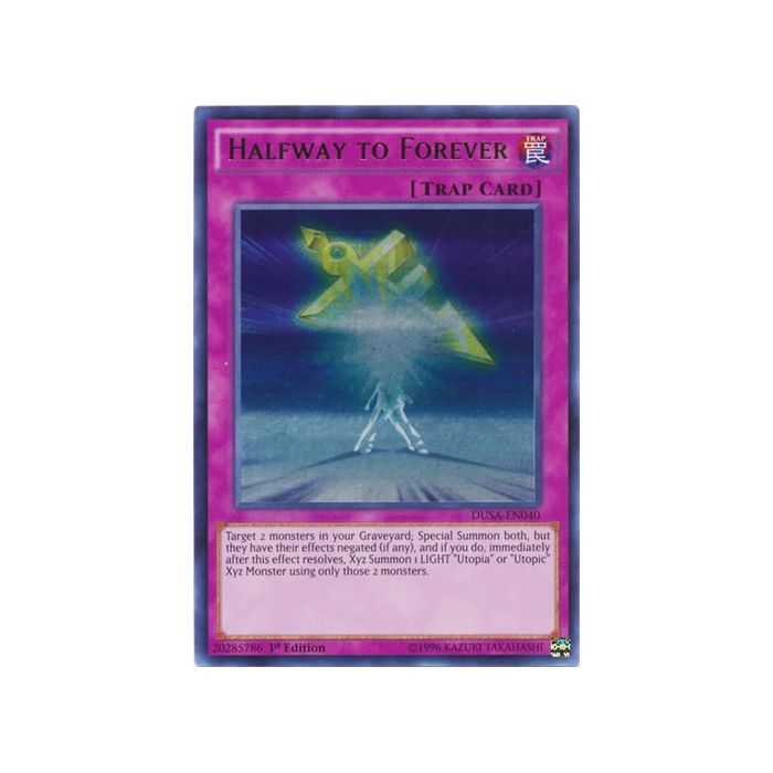 Halfway to Forever (Ultra Rare) – Duelist Saga | Carta YUGIOH en México