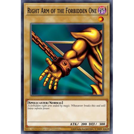 Right Arm of the Forbidden One (Ultra Rare)