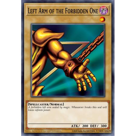 Left Arm of the Forbidden One (Ultra Rare)