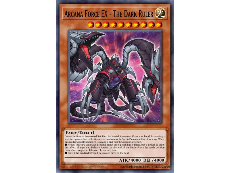 Arcana Force EX - The Dark Ruler (Secret Rare)