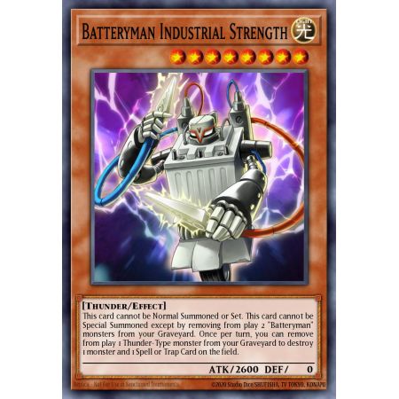 Batteryman Industrial Strength (Rare)