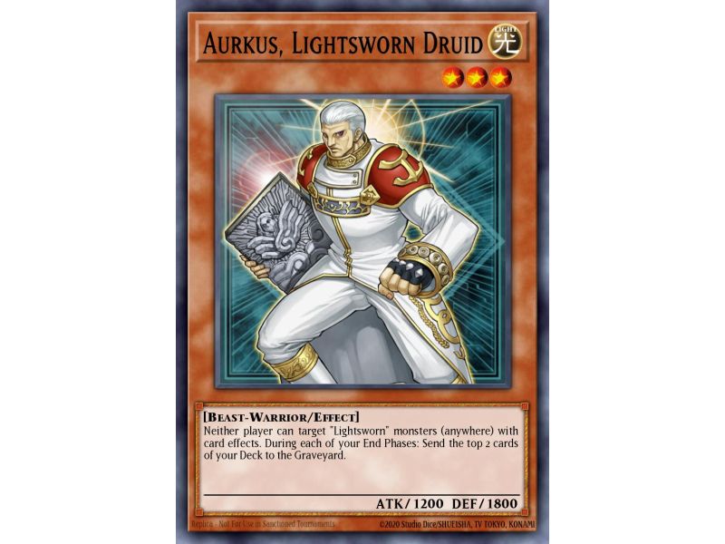 Aurkus, Lightsworn Druid (Super Rare)