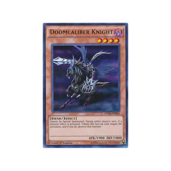 Doomcaliber Knight (Ultra Rare) – Duelist Saga | Carta YUGIOH en México