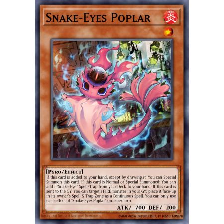 Snake-Eyes Poplar (Secret Rare)