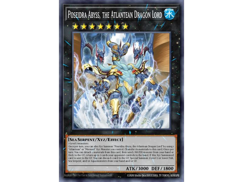 Poseidra Abyss, the Atlantean Dragon Lord (Secret Rare)