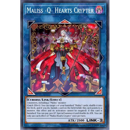 Maliss Q Hearts Crypter (Secret Rare)