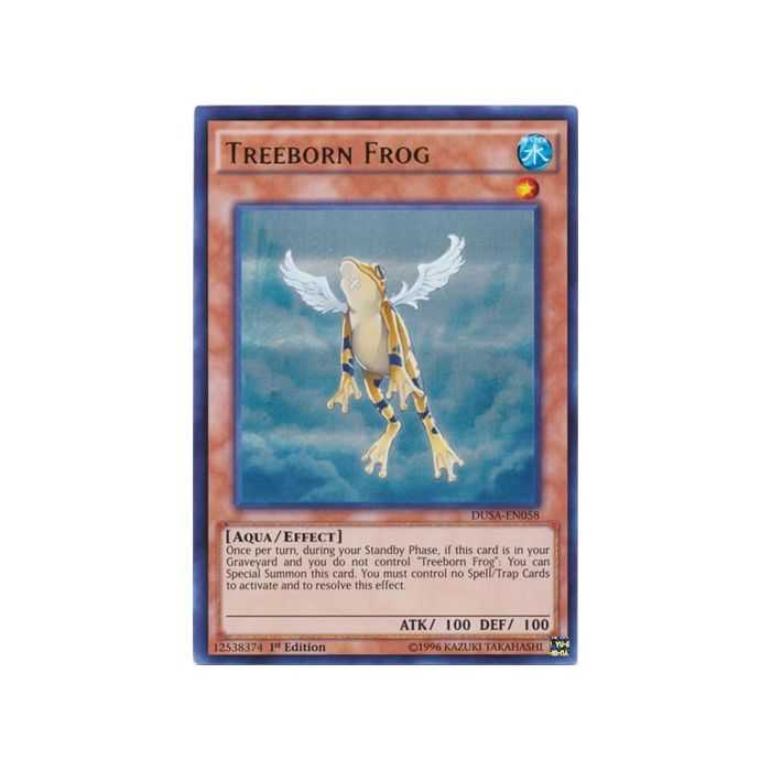 Treeborn Frog (Ultra Rare) – Duelist Saga | Carta YUGIOH en México