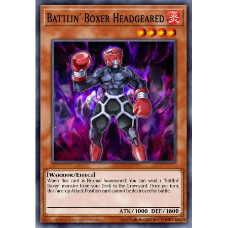 Battlin' Boxer Headgeared (Common)