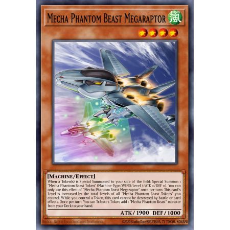 Mecha Phantom Beast Megaraptor (Super Rare)
