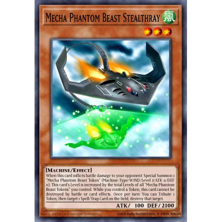Mecha Phantom Beast Stealthray (Common)