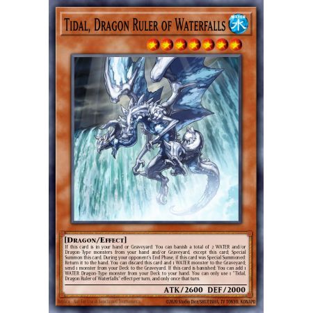 Tidal, Dragon Ruler of Waterfalls (Rare)