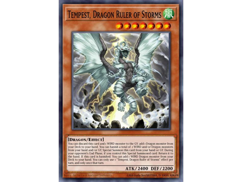 Tempest, Dragon Ruler of Storms (Rare)