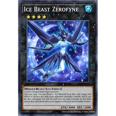 Ice Beast Zerofyne (Rare)