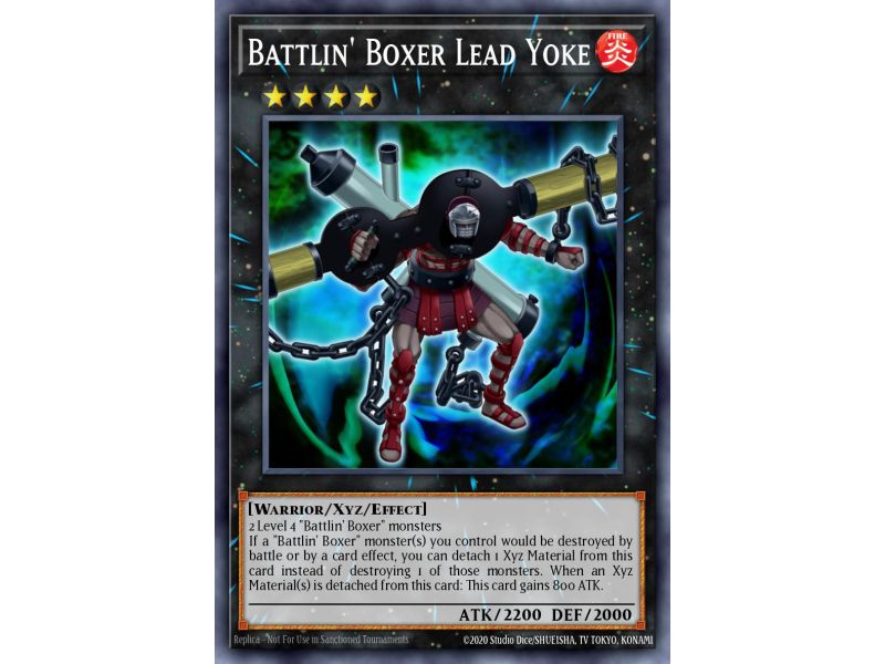 Battlin' Boxer Lead Yoke (Rare)
