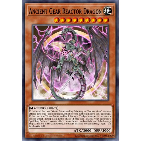Ancient Gear Reactor Dragon (Ultra Rare)