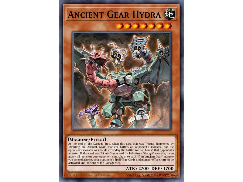 Ancient Gear Hydra (Super Rare)