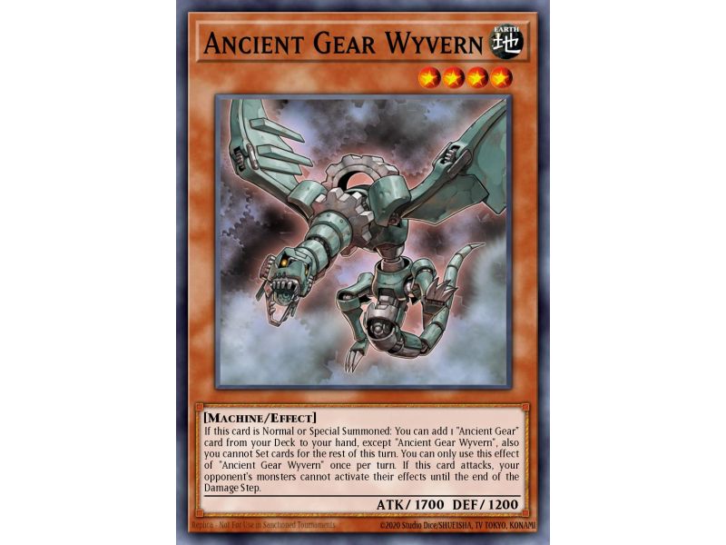 Ancient Gear Wyvern (Super Rare)
