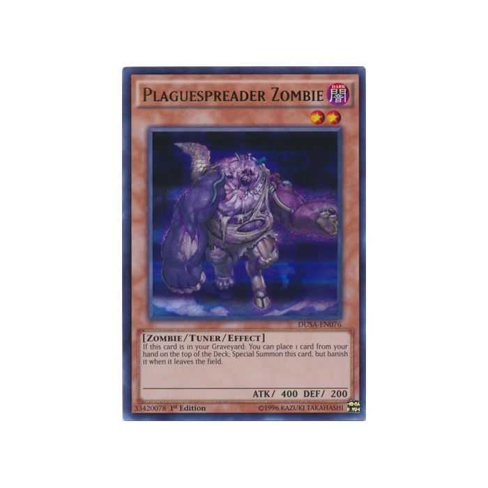 Plaguespreader Zombie (Ultra Rare) – Duelist Saga | Carta YUGIOH en México