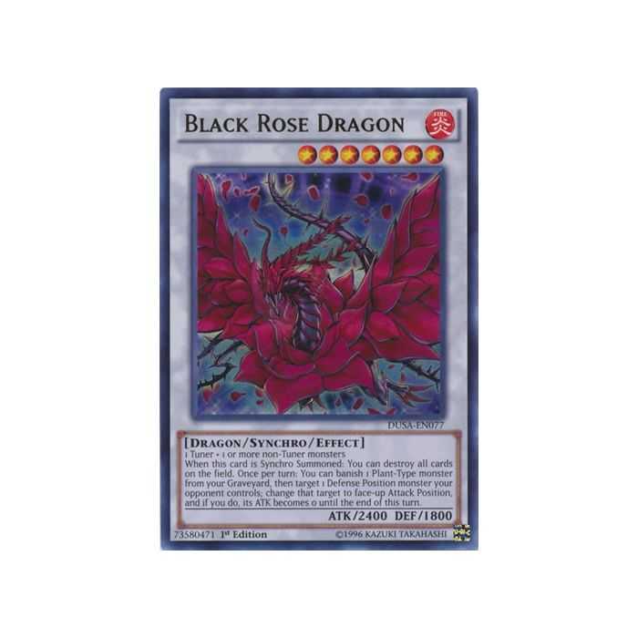 Black Rose Dragon (Ultra Rare) – Duelist Saga | Carta YUGIOH en México