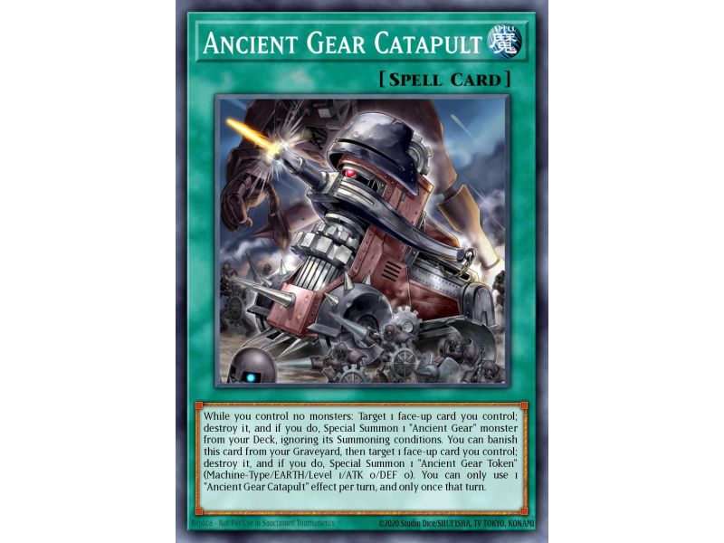 Ancient Gear Catapult (Super Rare)