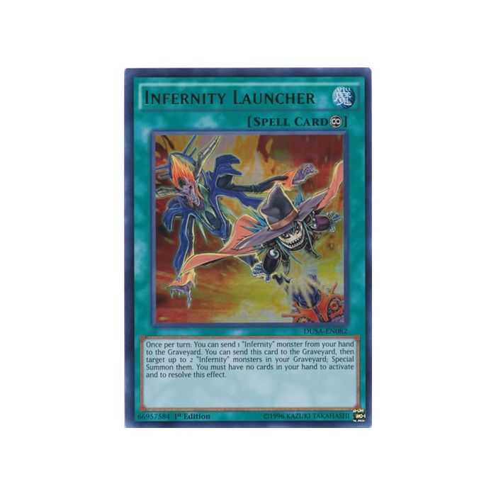 Infernity Launcher (Ultra Rare) – Duelist Saga | Carta YUGIOH en México