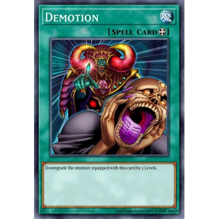 Demotion (Short Print)