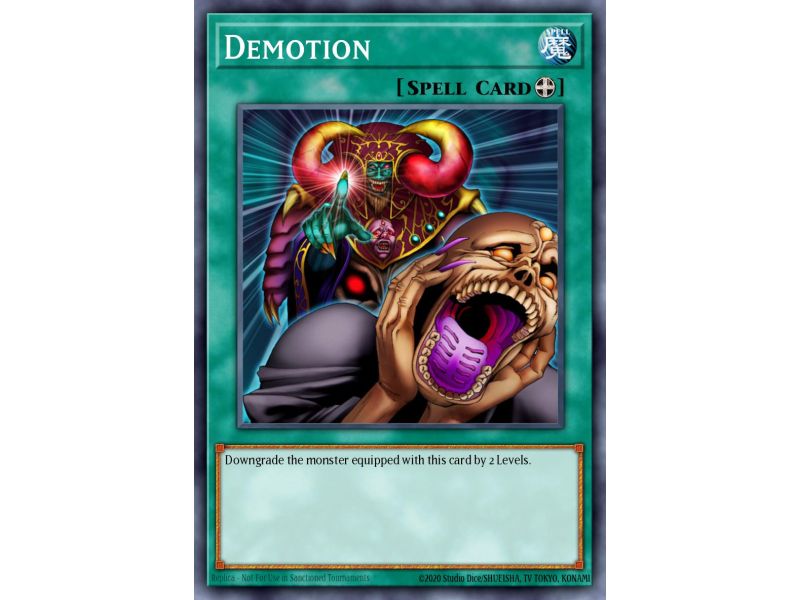 Demotion (Short Print)