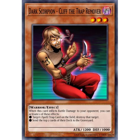 Dark Scorpion - Cliff the Trap Remover (Common)