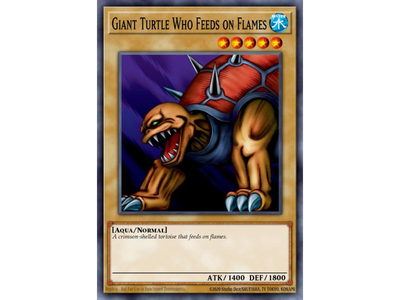 Giant Turtle Who Feeds on Flames (Common)