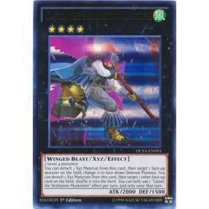 Castel, the Skyblaster Musketeer (Ultra Rare) – Duelist Saga | Carta YUGIOH en México