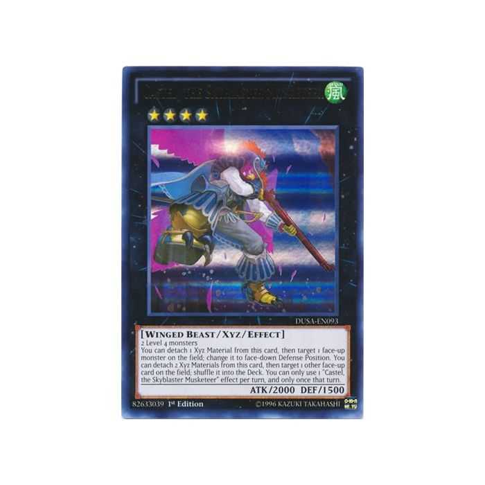 Castel, the Skyblaster Musketeer (Ultra Rare) – Duelist Saga | Carta YUGIOH en México